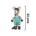 Albert Zebra Crochet Toy