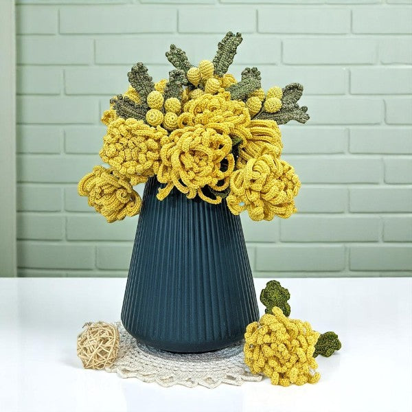 Chrysanthemum Crochet Flower