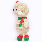 Gingerbread Crochet Doll