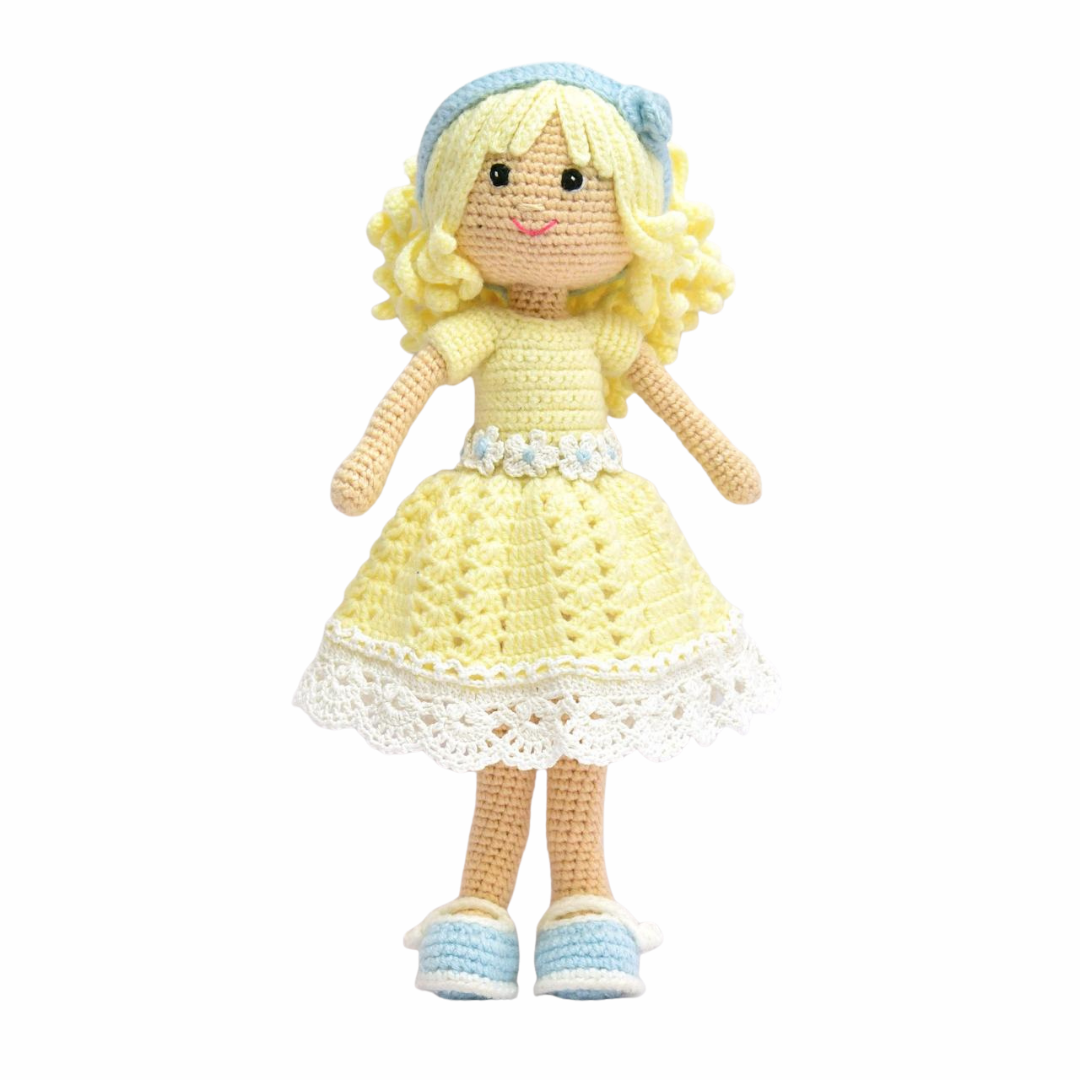 Flan Crochet Doll