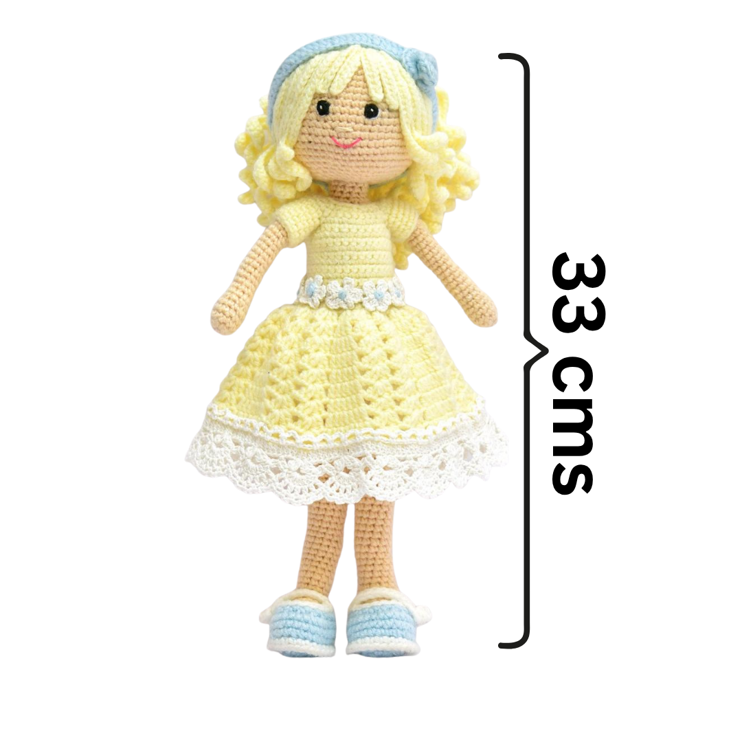 Flan Crochet Doll