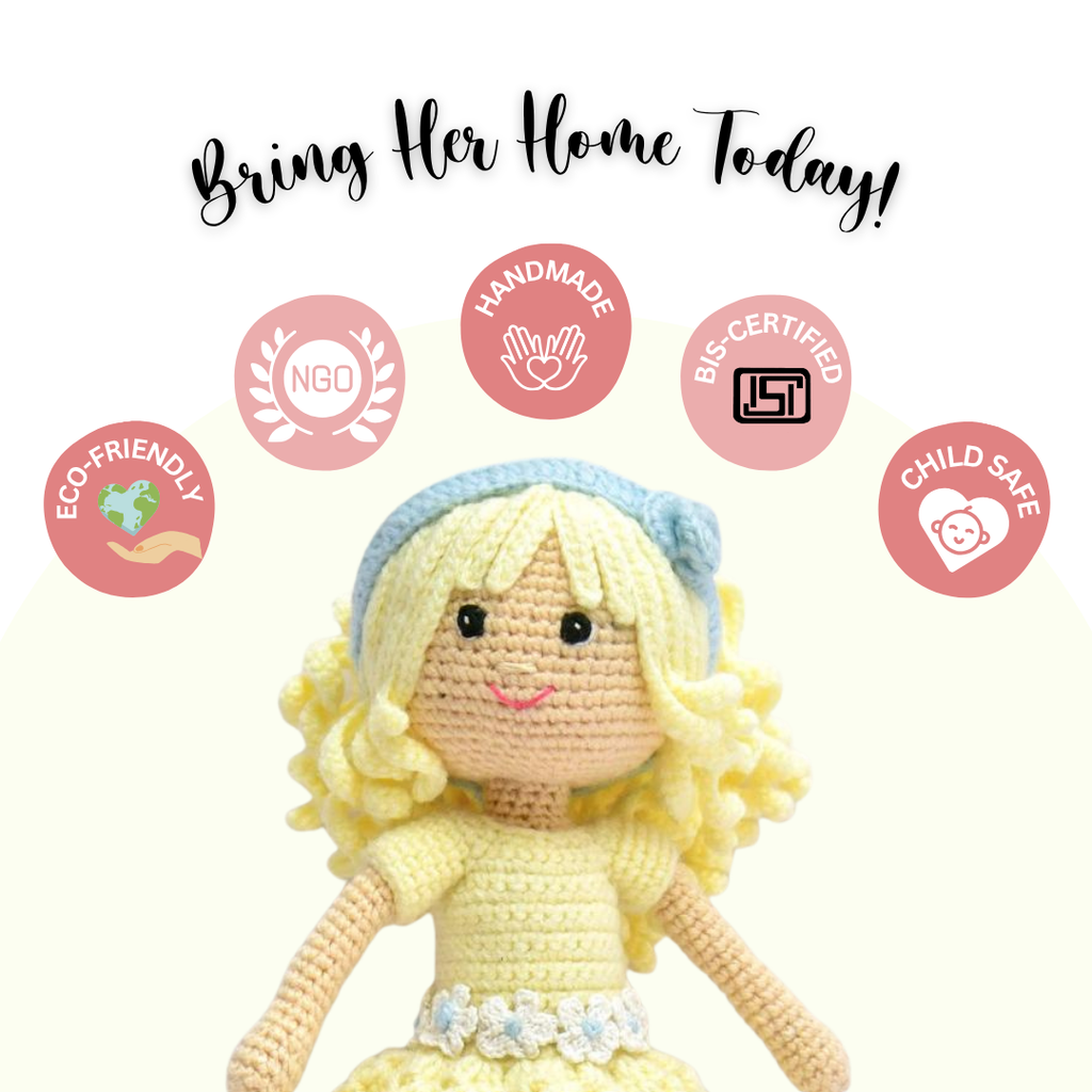Flan Crochet Doll