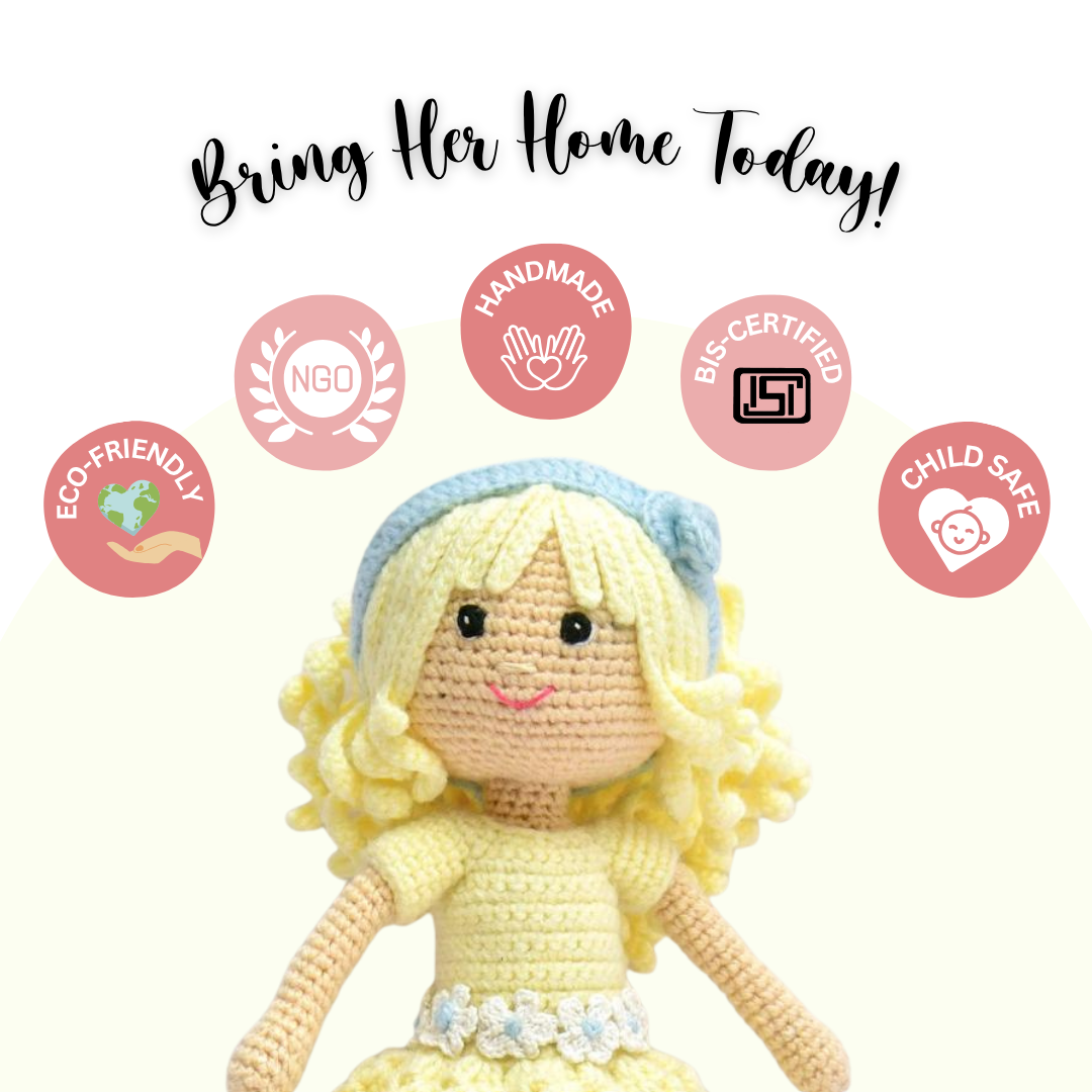 Flan Crochet Doll