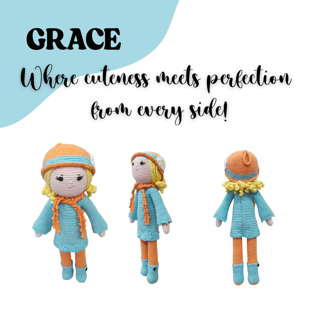 Grace Crochet Doll