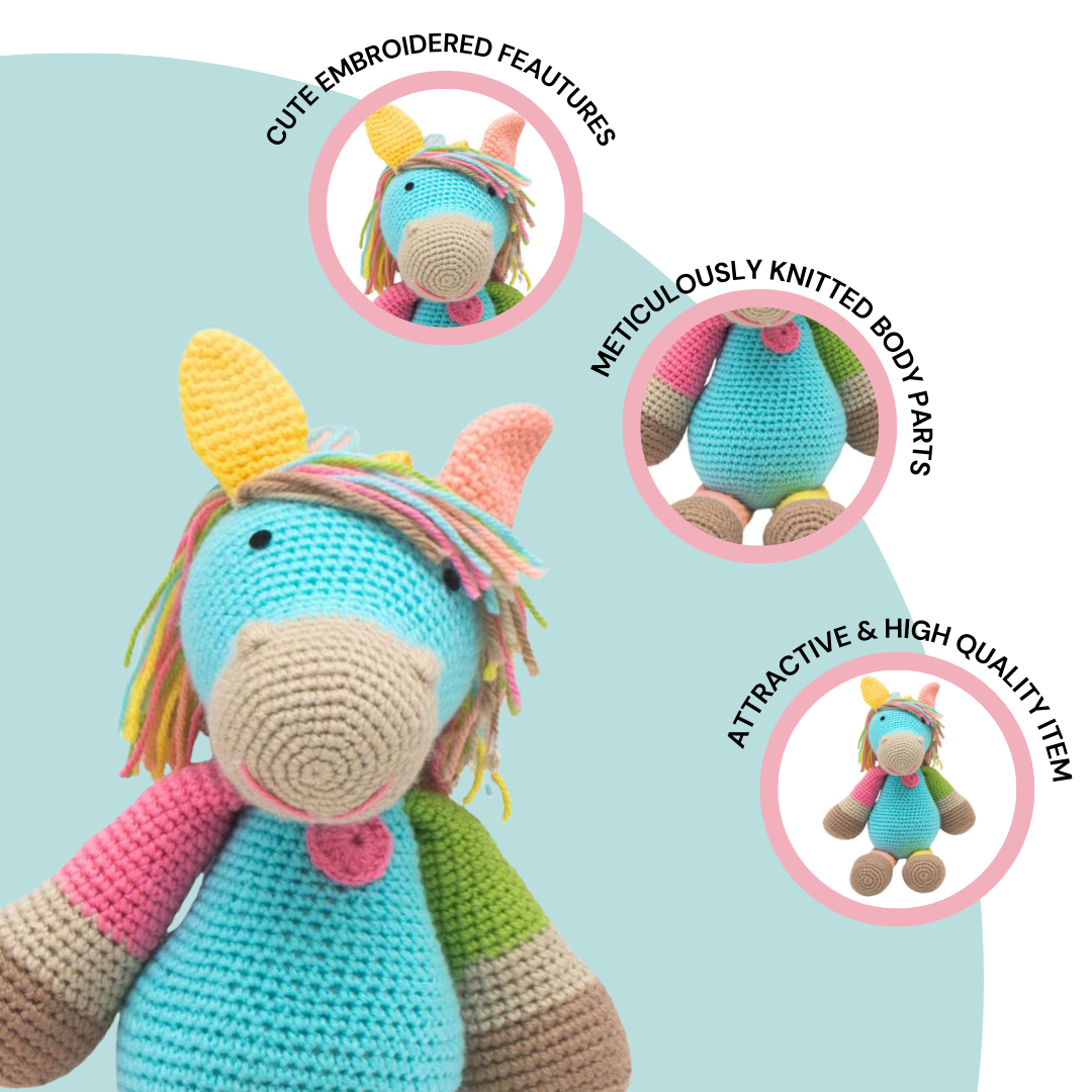 Scout Horse Crochet Toy