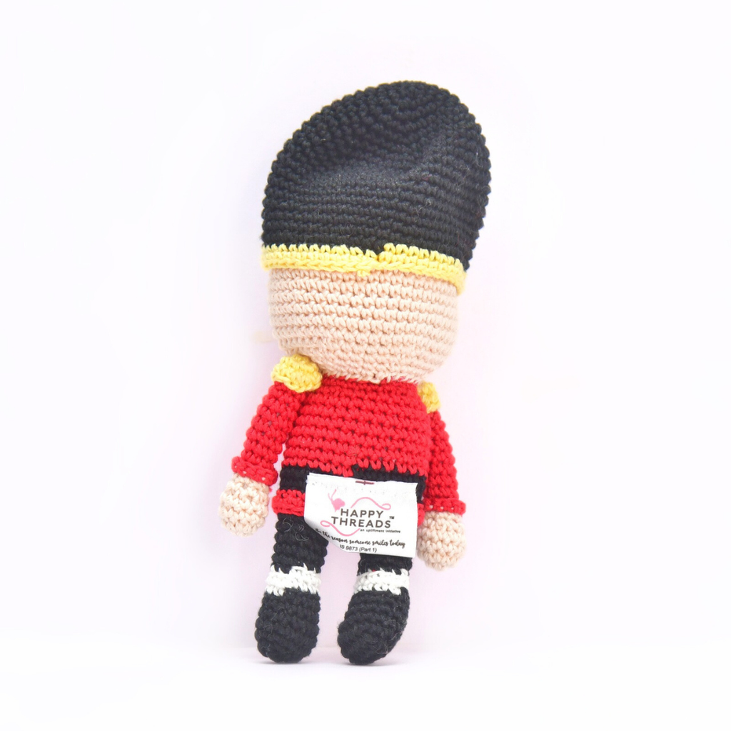 Nutcracker Soldier Crochet Doll
