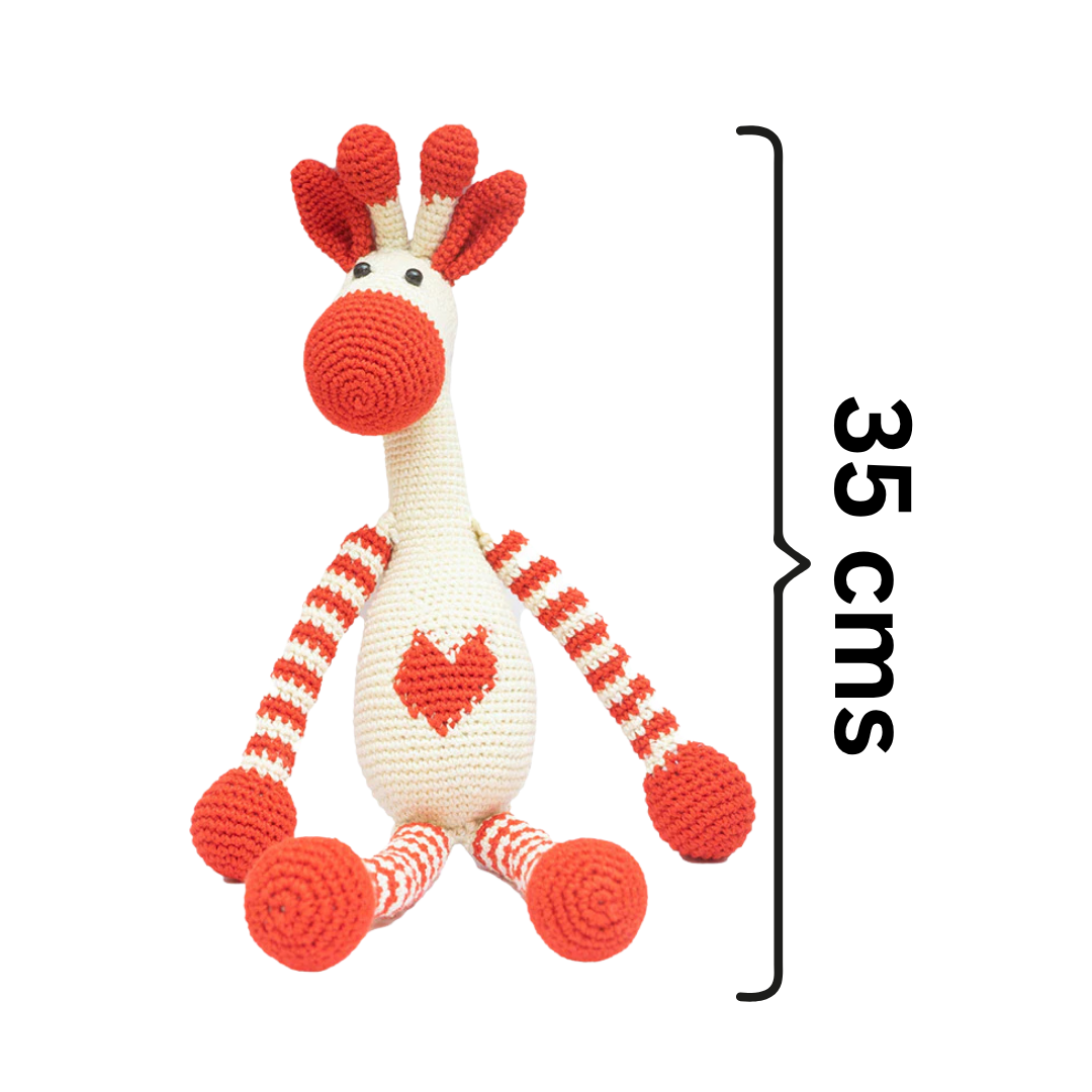 Giphy Giraffe Crochet Toy