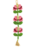 Lotus Crochet Toran