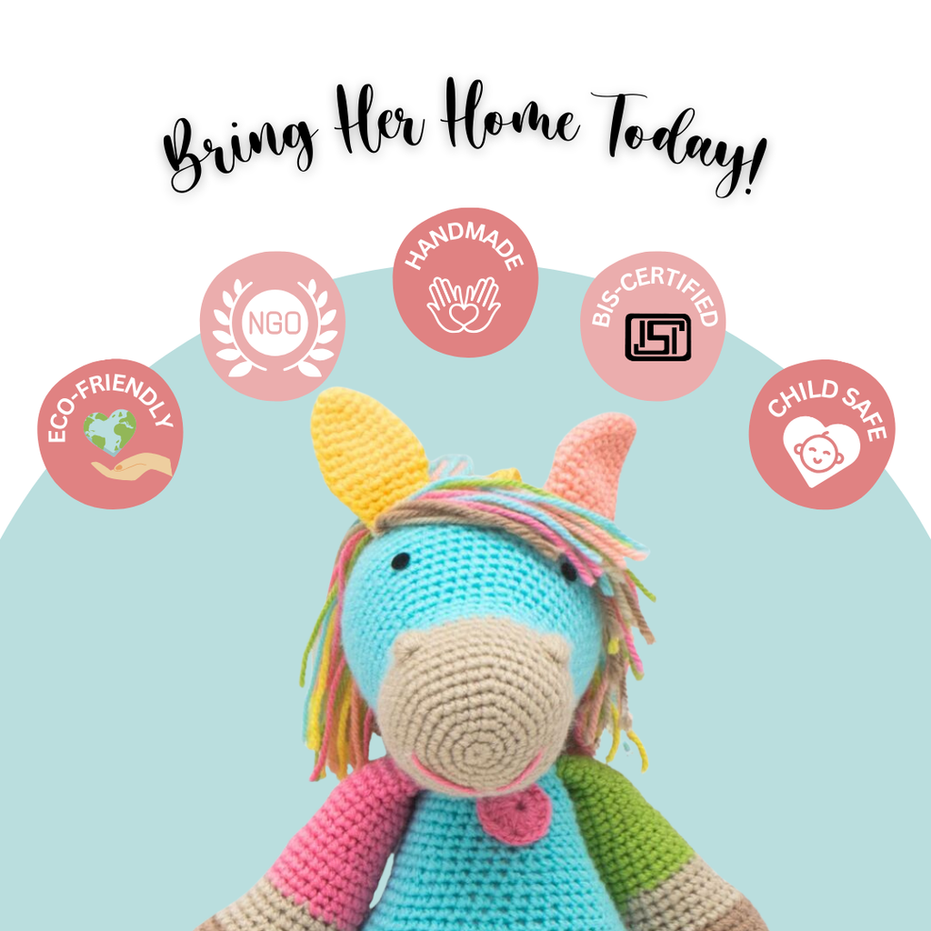 Scout Horse Crochet Toy