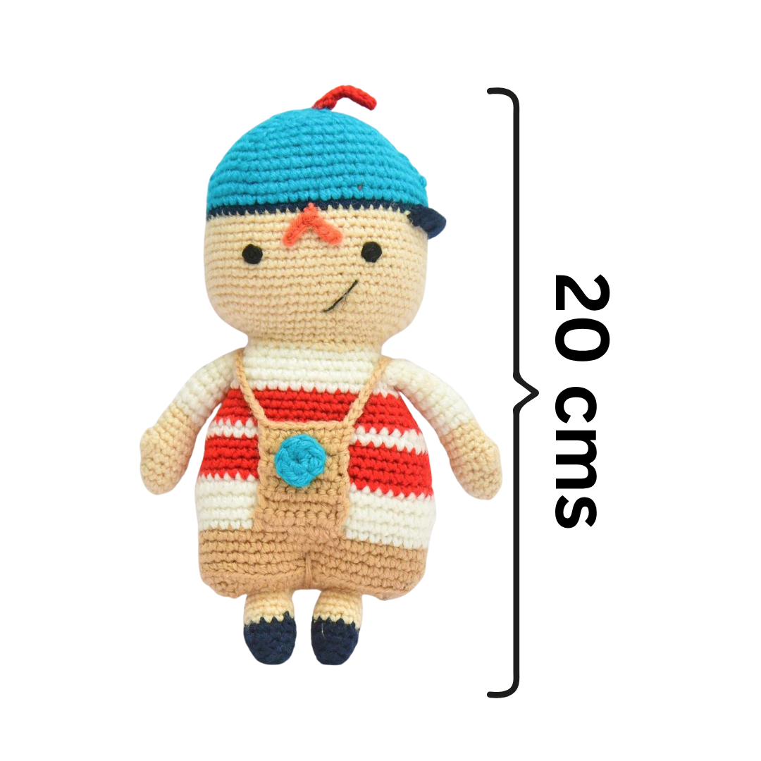 Poodles Crochet Doll
