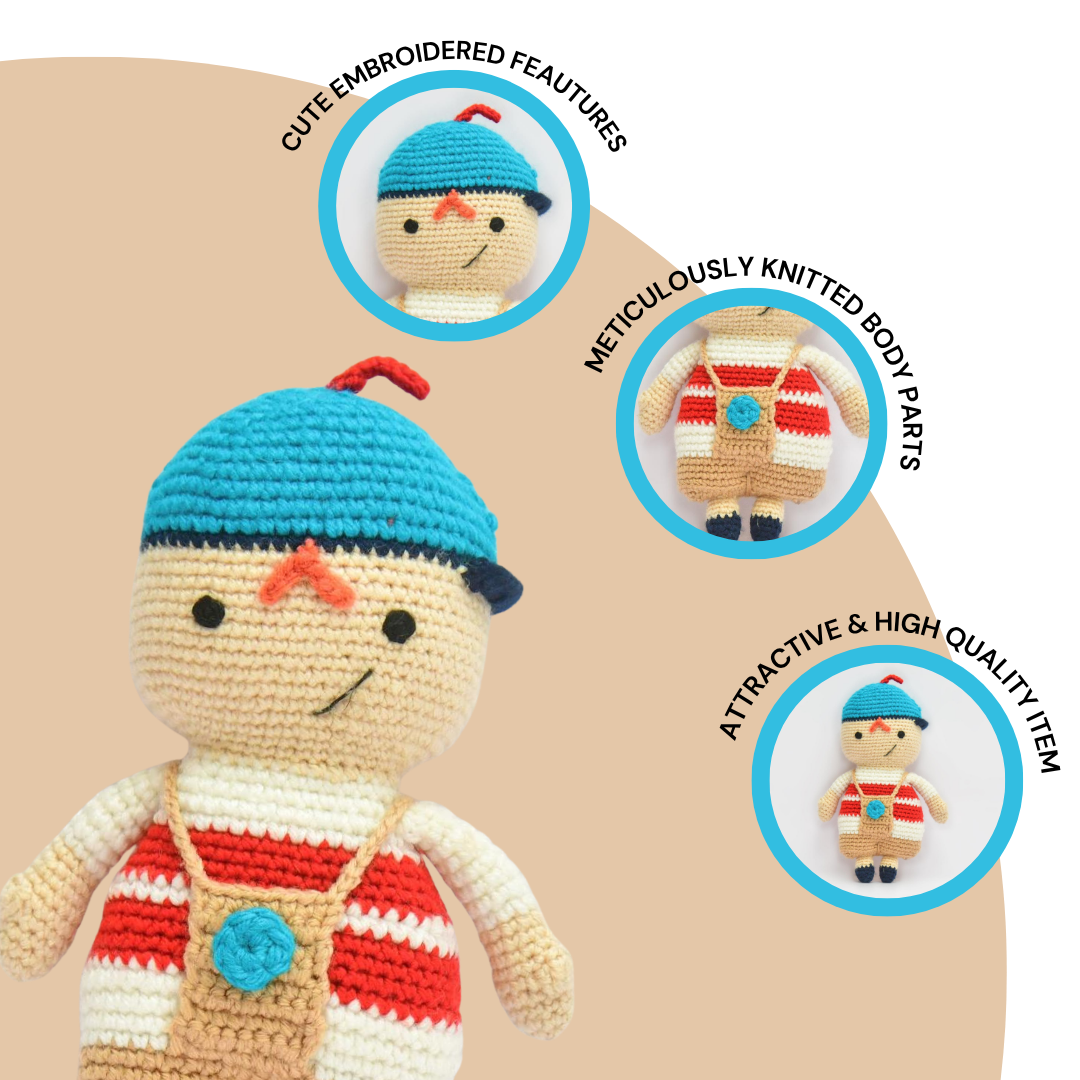 Poodles Crochet Doll