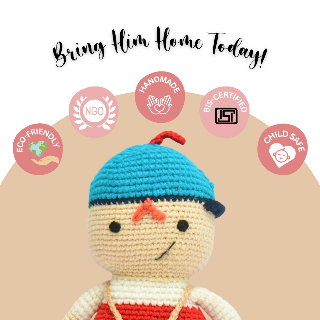 Poodles Crochet Doll