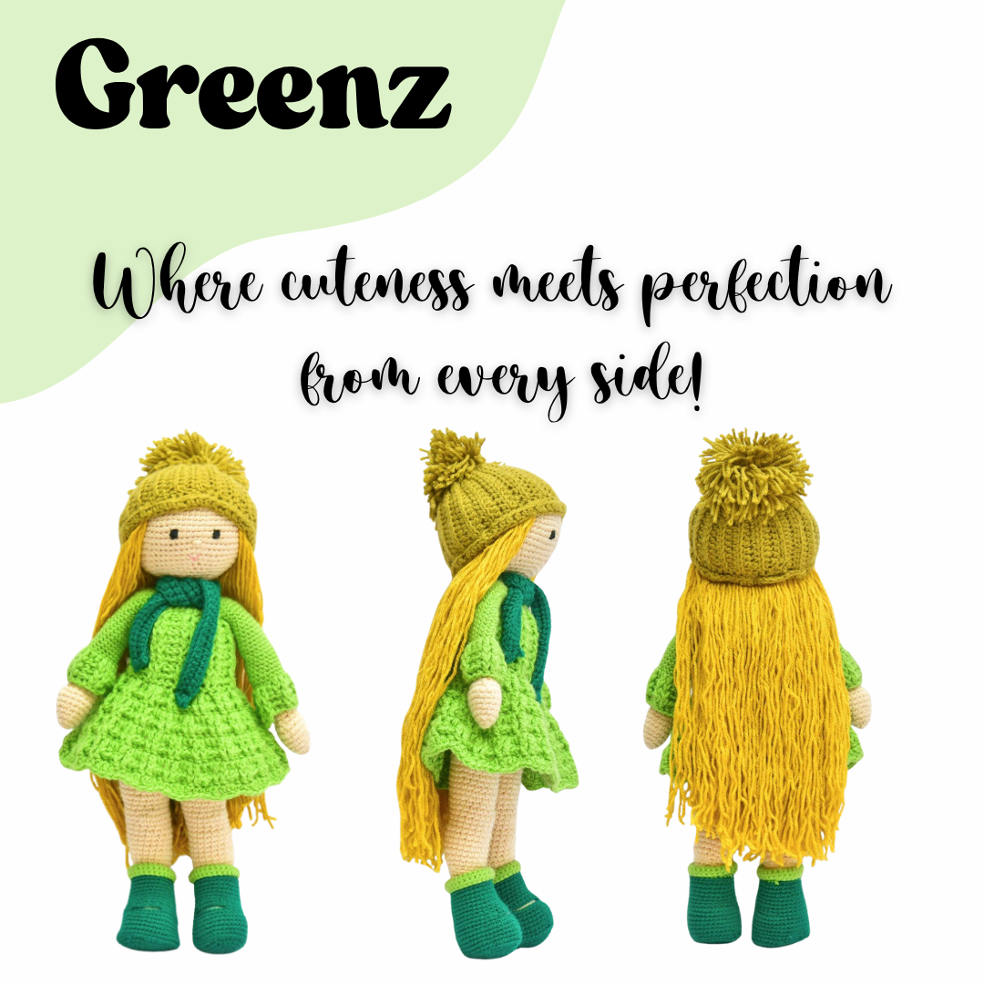 Greenz Crochet Doll