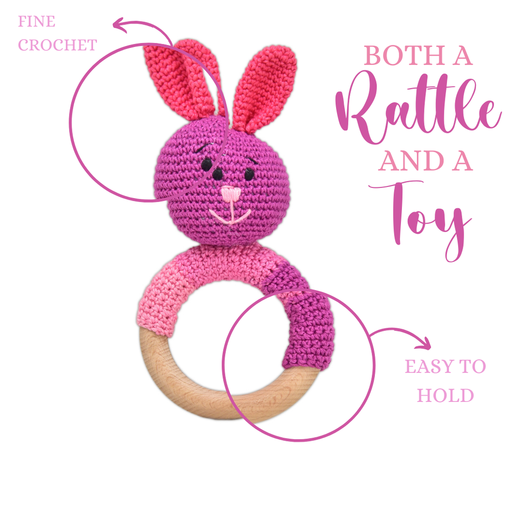 Vibe Hoppers Rattle Teether
