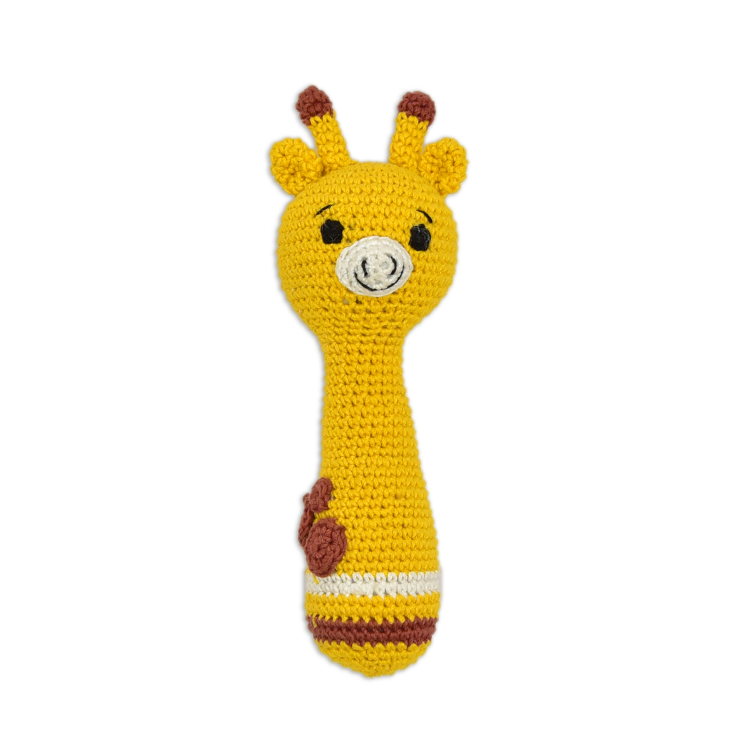 Giraffe Giggles Hand Rattle