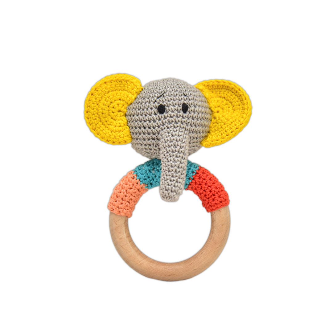 Jolly Jumbo Rattle Teether