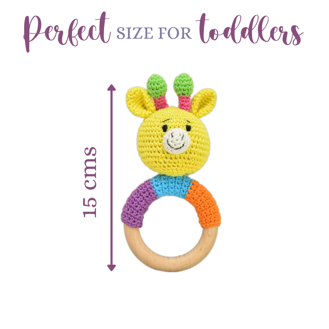 Rainbow Pals Rattle Teether