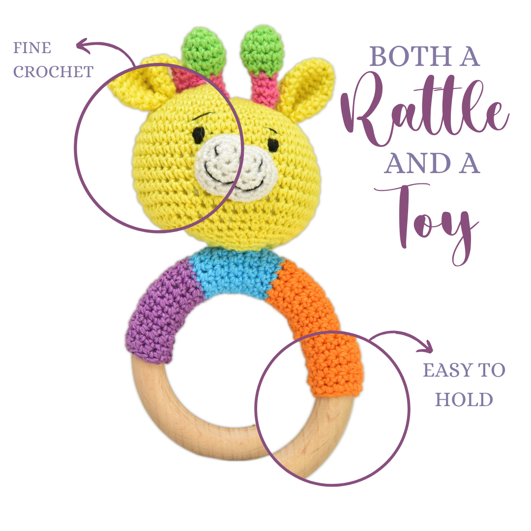 Rainbow Pals Rattle Teether
