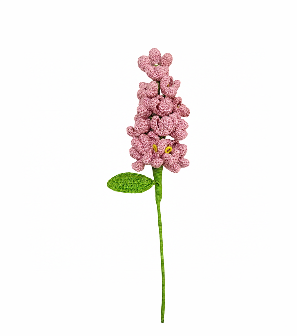 Lilac Crochet Flower