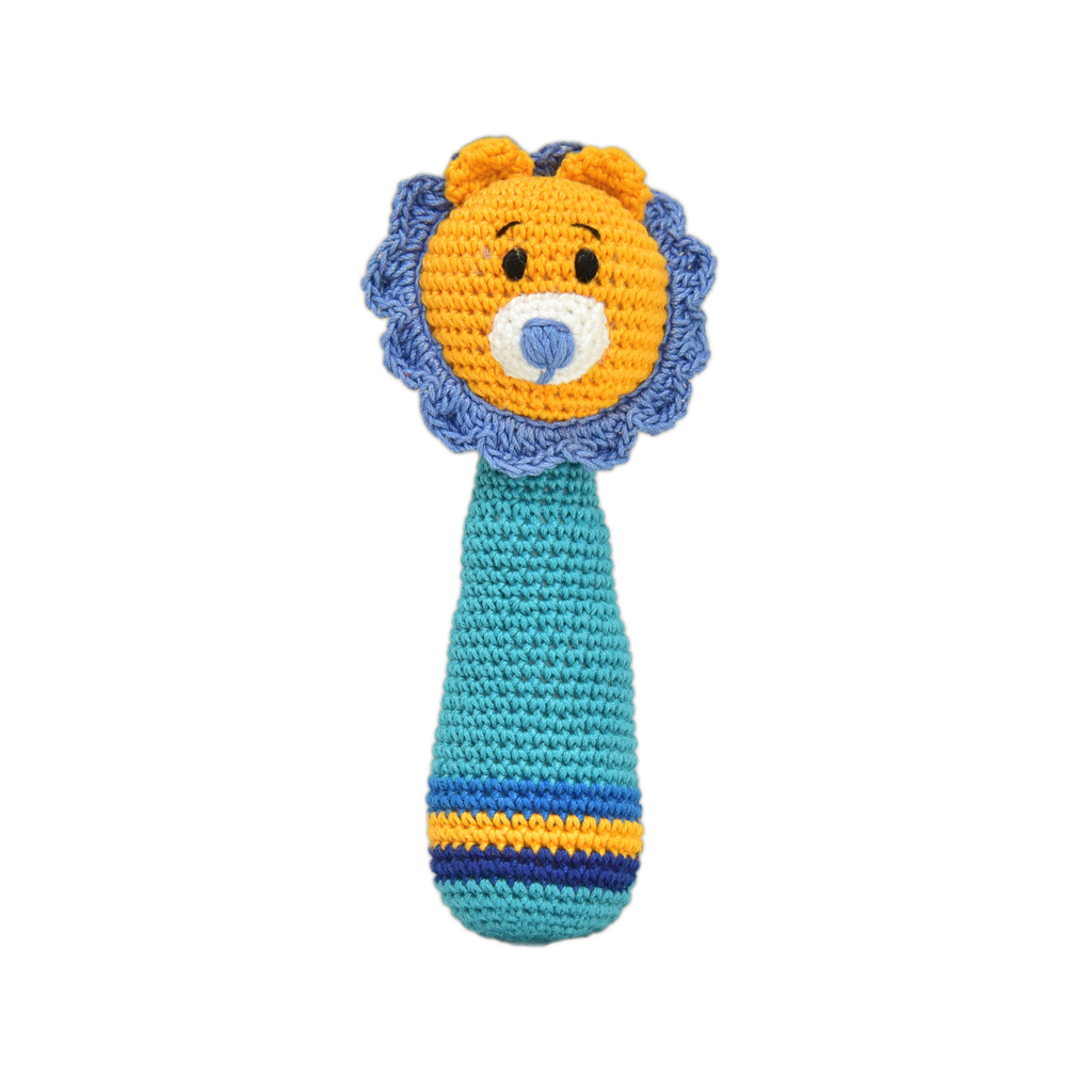Sunny Cubs Crochet Rattle