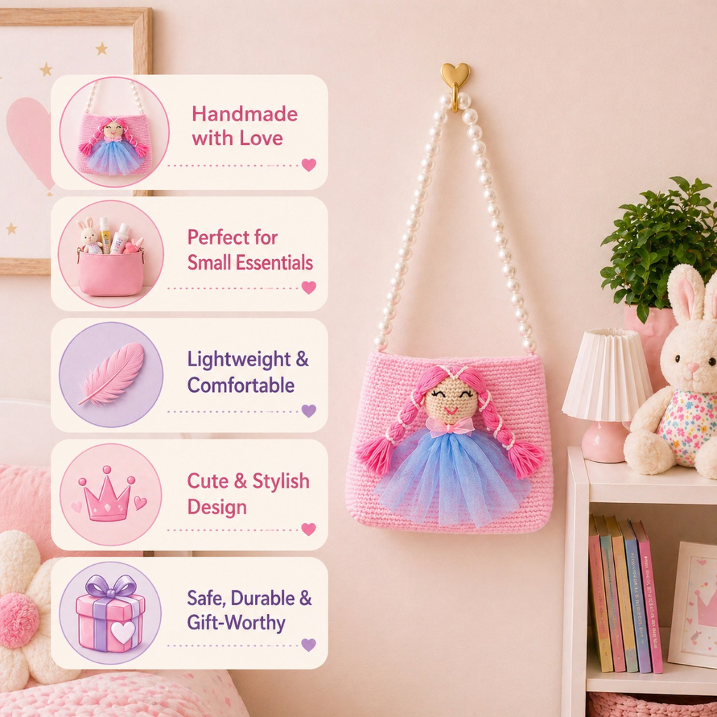 Doll Crochet Bag