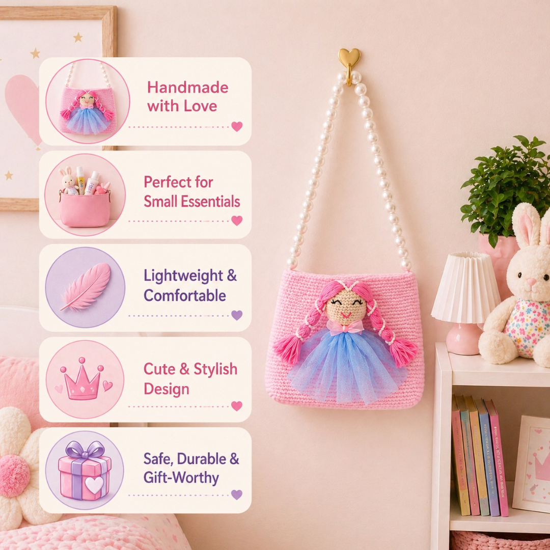 Doll Crochet Bag