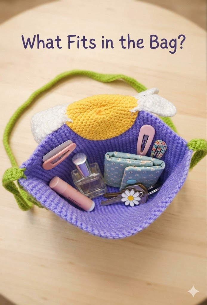 Daisy Crochet Bag