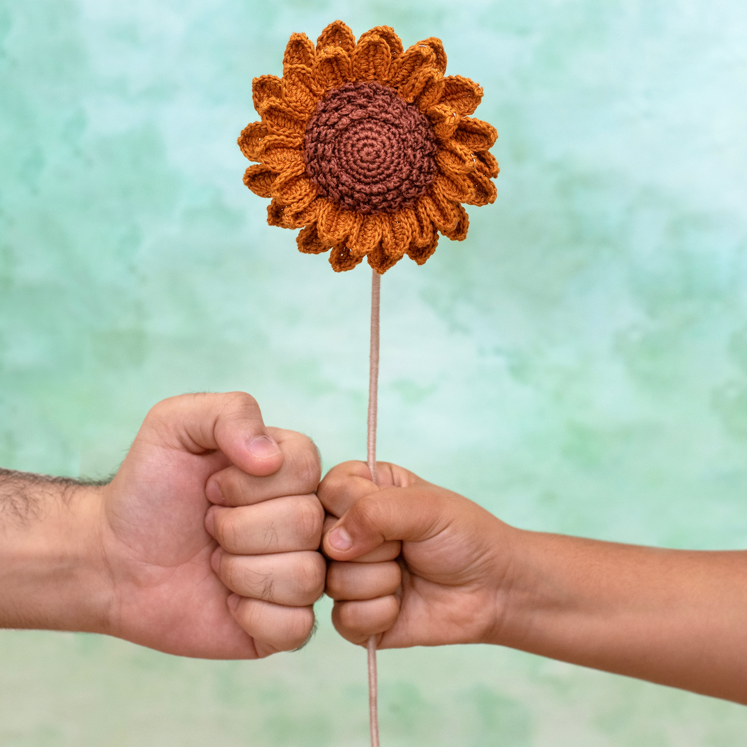 Sunflower Crochet Bouquet