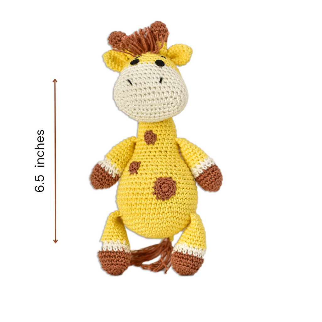 Kinder Giraffe Crochet Toy
