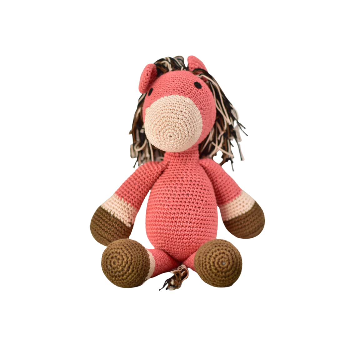 Buttercup Crochet Horse