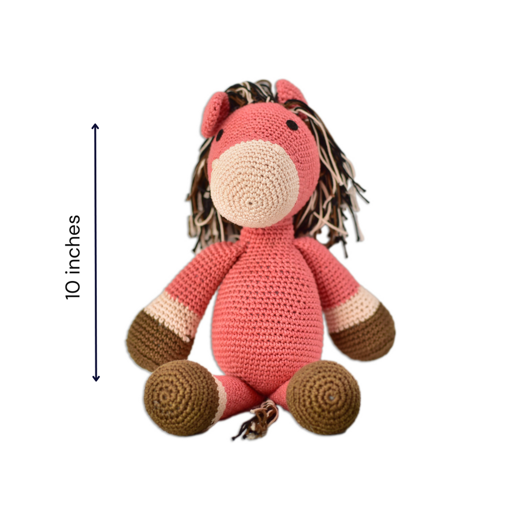 Buttercup Crochet Horse