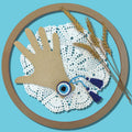 Blue Eye Crochet Band