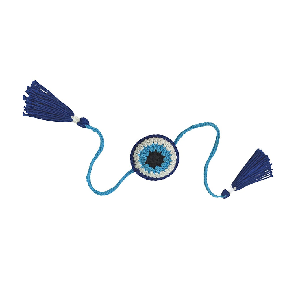 Blue Eye Crochet Band