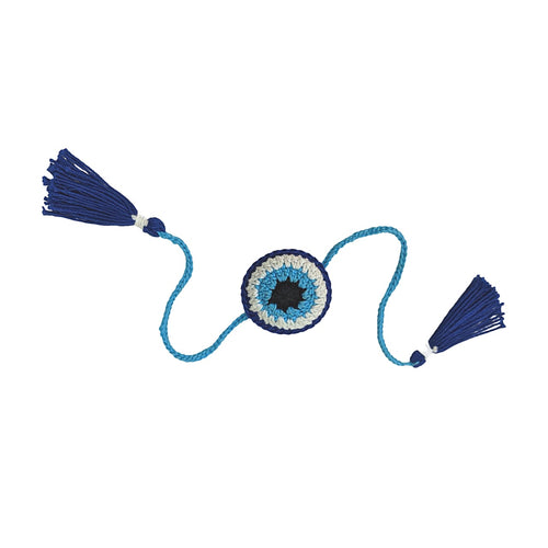 Blue Eye Crochet Band