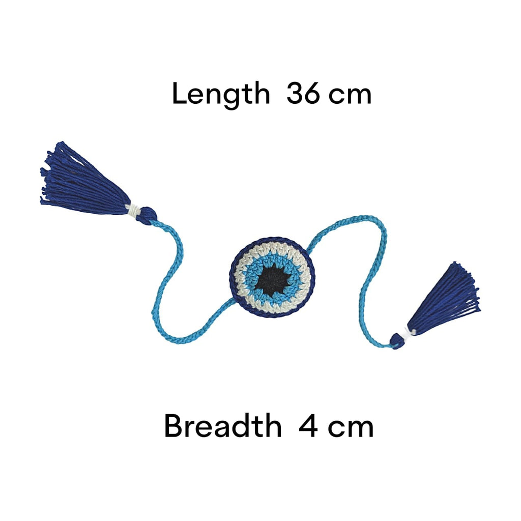 Blue Eye Crochet Band