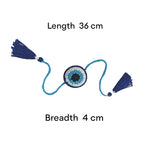 Blue Eye Crochet Band
