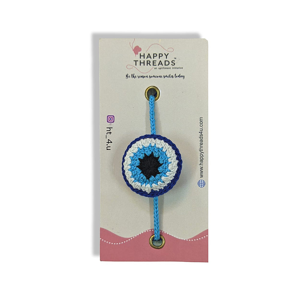 Blue Eye Crochet Band