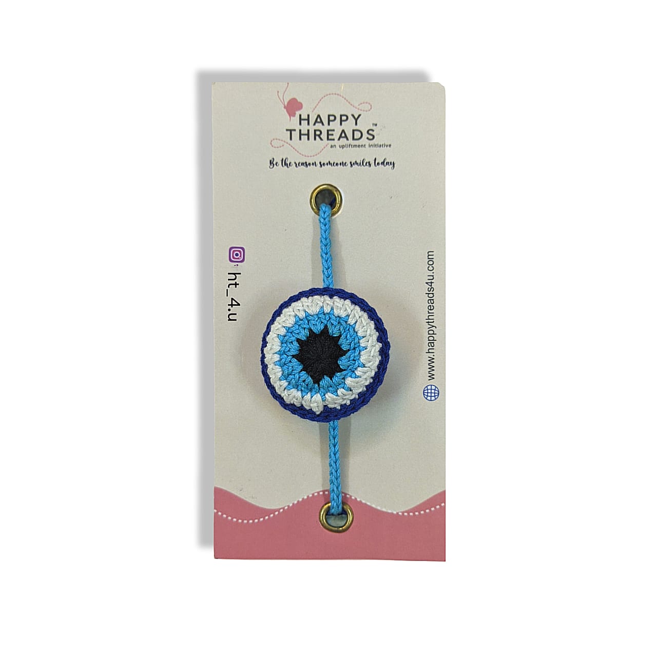 Blue Eye Crochet Band