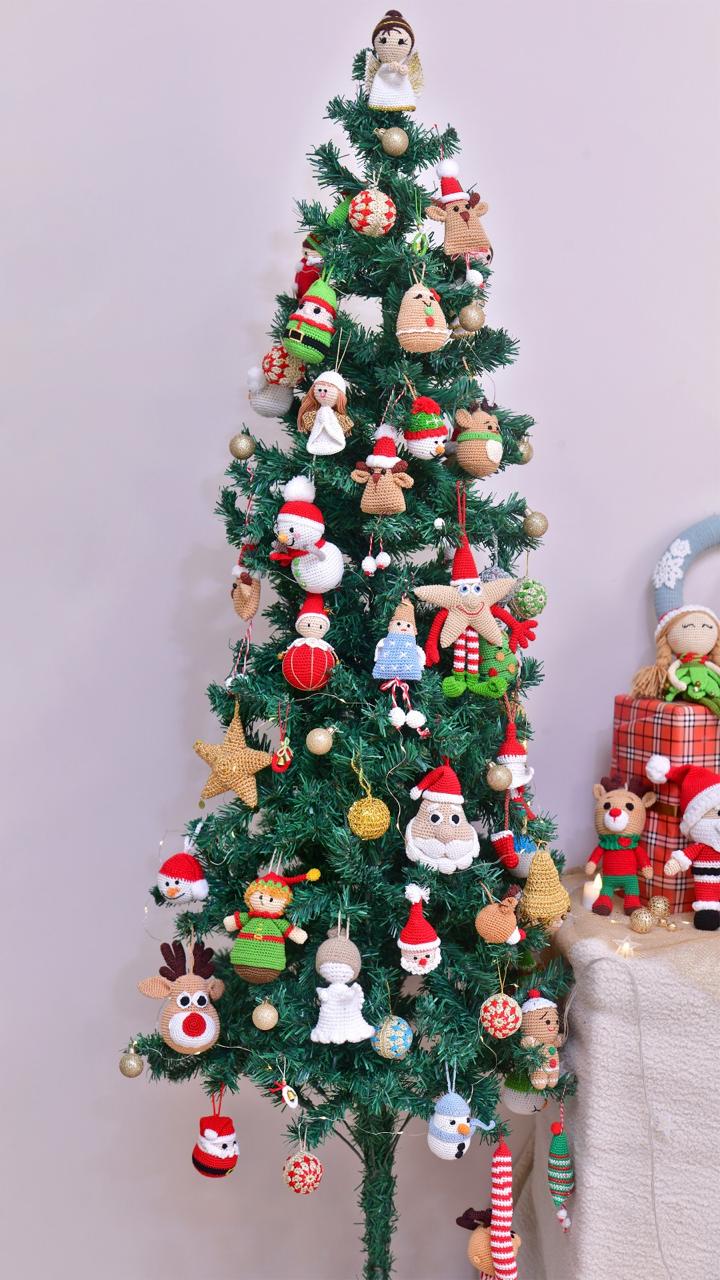 Elf Crochet Ornament