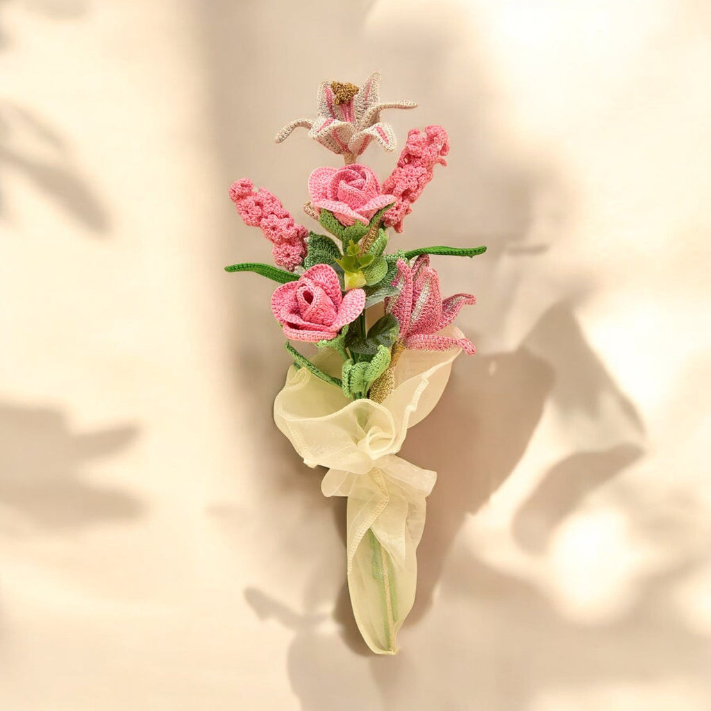 Lily Hyacinth Crochet Bouquet
