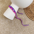 Purple Crochet Bracelet