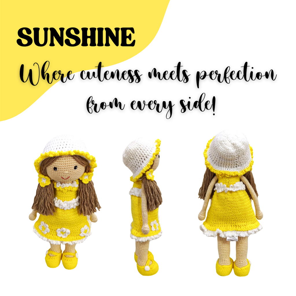 Sunshine Crochet Doll