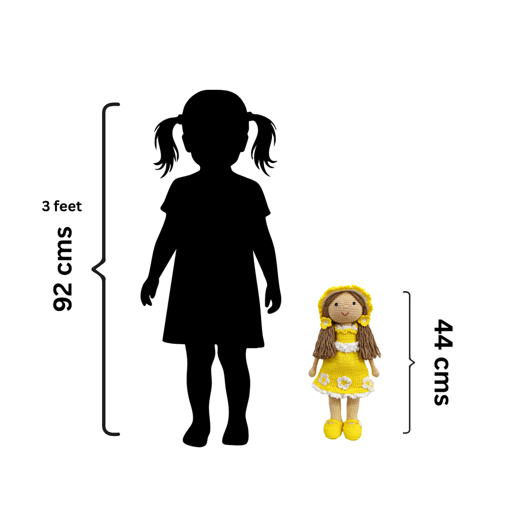 Sunshine Crochet Doll