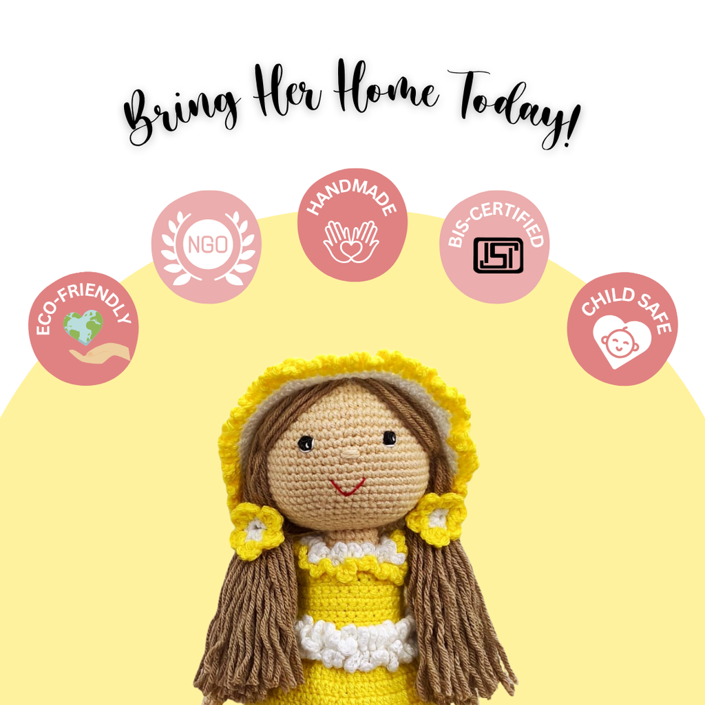 Sunshine Crochet Doll