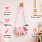 Lamb Crochet Bag