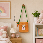Orange Rabbit Crochet Bag