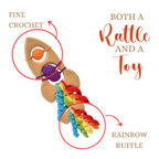 Rocket Rattle Teether