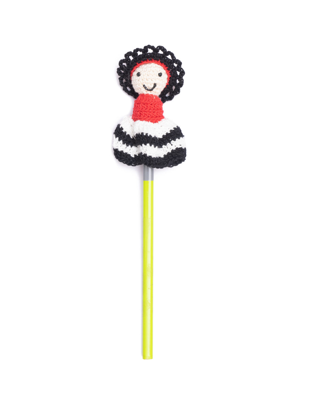 Red Doll Pencil Topper