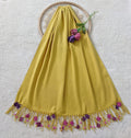 Yellow Crochet Stole