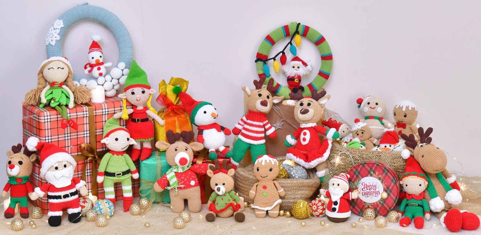 Santa Crochet Doll